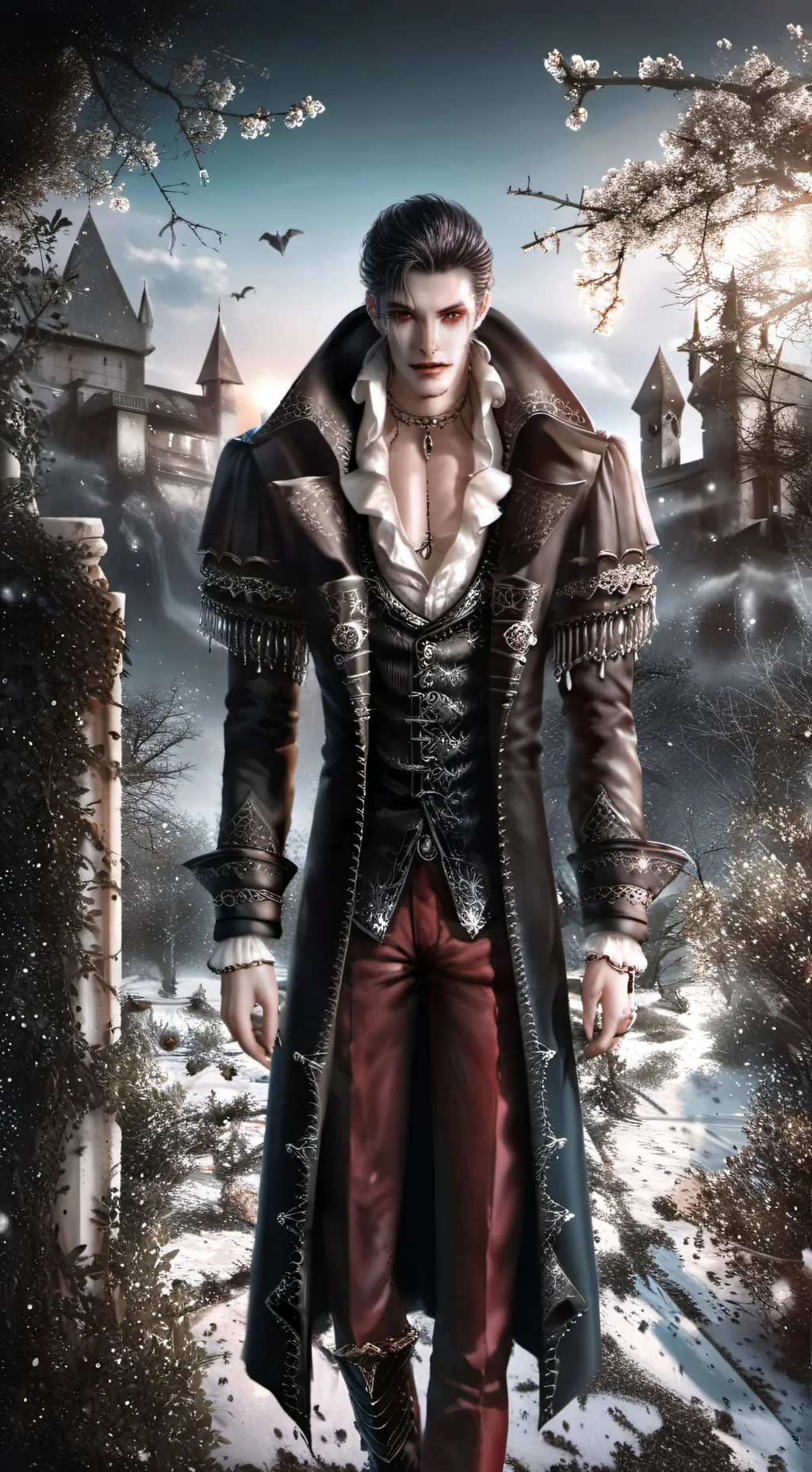 ai character:  death owen background