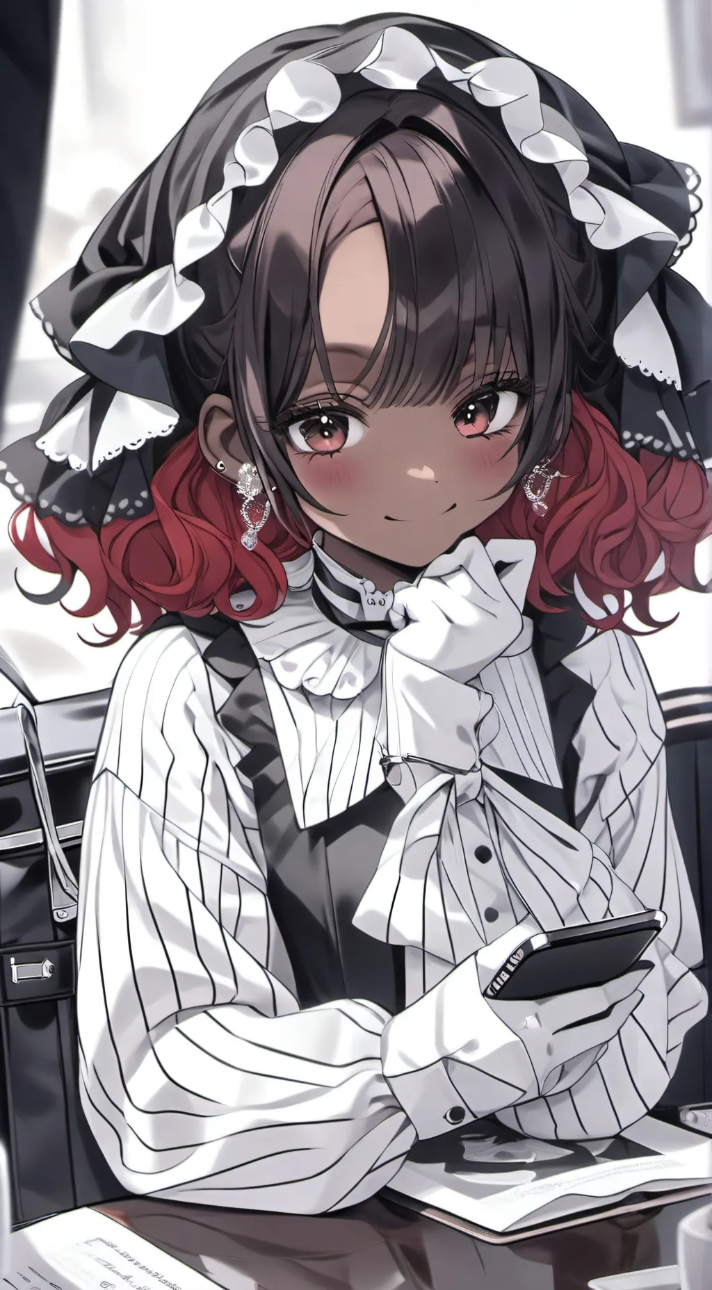ai character: Sasha Brown  background