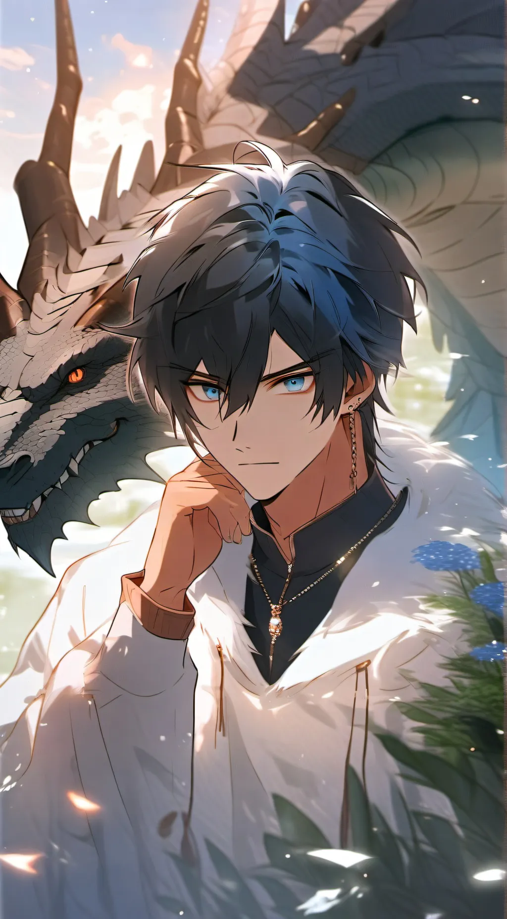 ai character: King Xander  background
