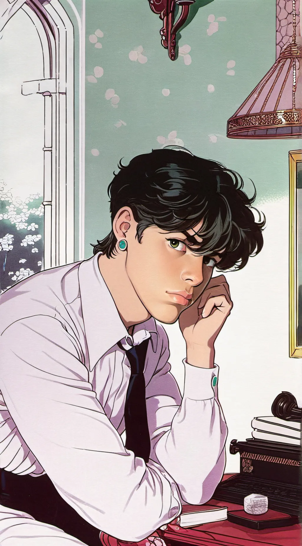 ai character: Asher background