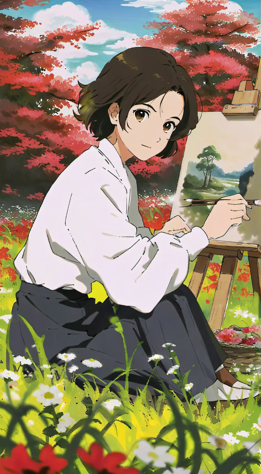 ai character: Denna background
