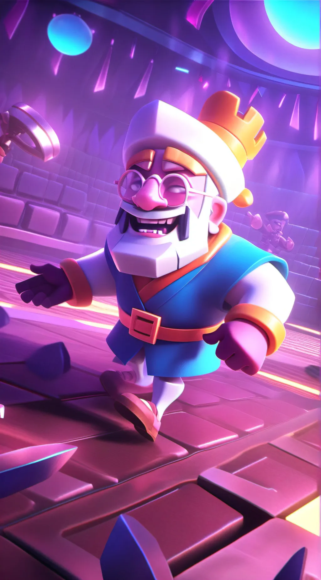 ai character: Grandpa is a girl background