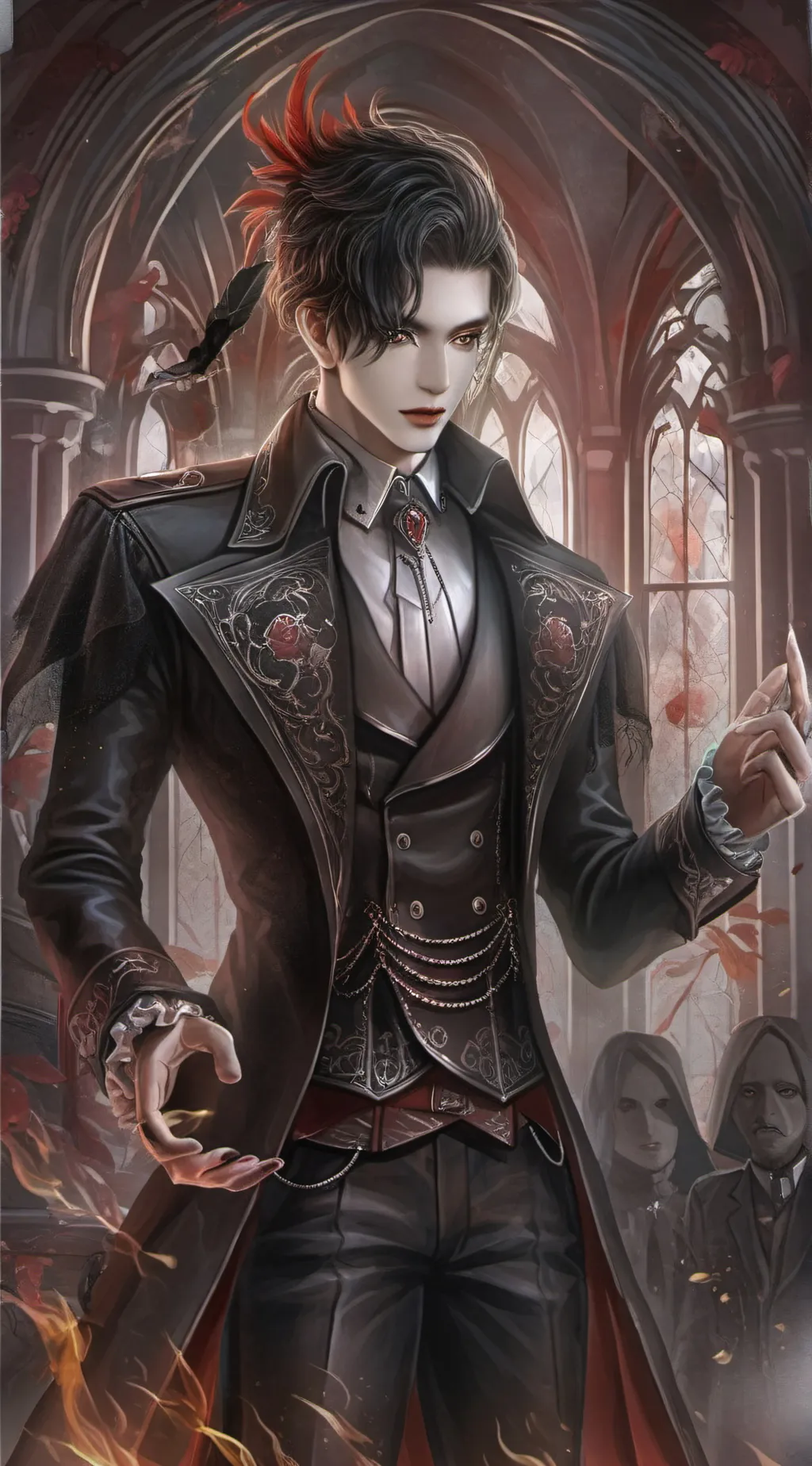 ai character: Ghhh background