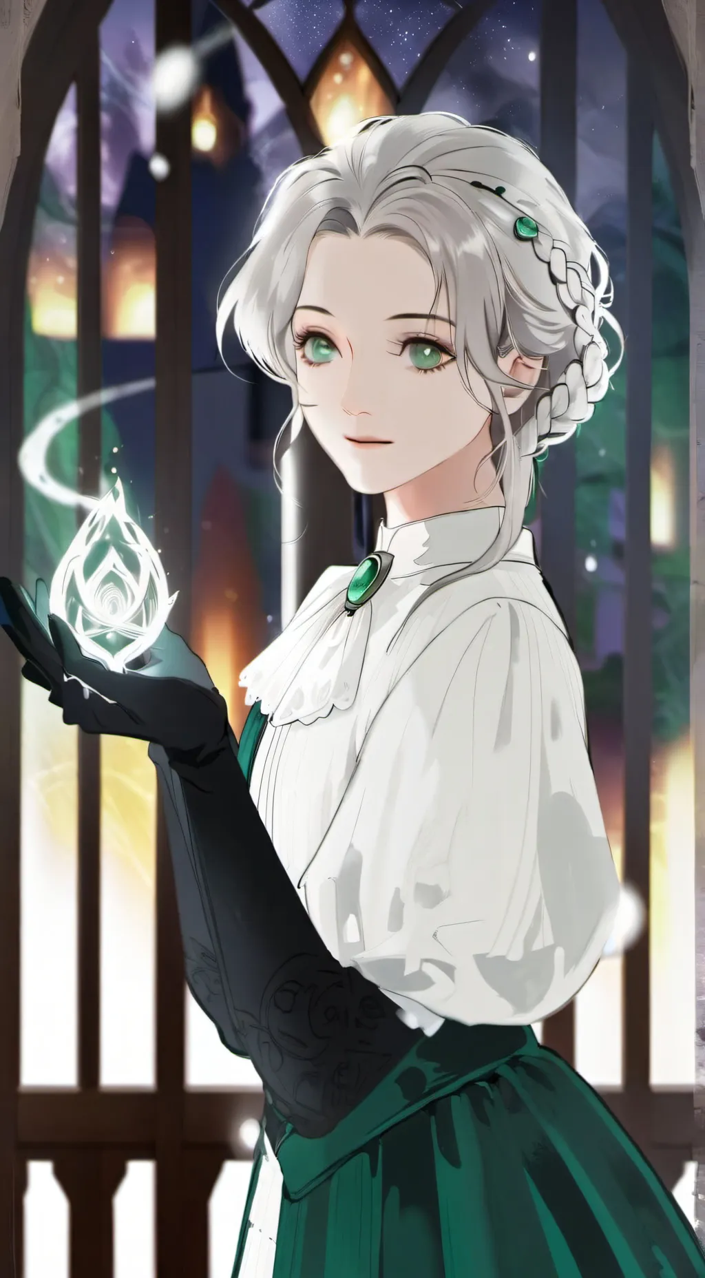 ai character: Slytherin GC background