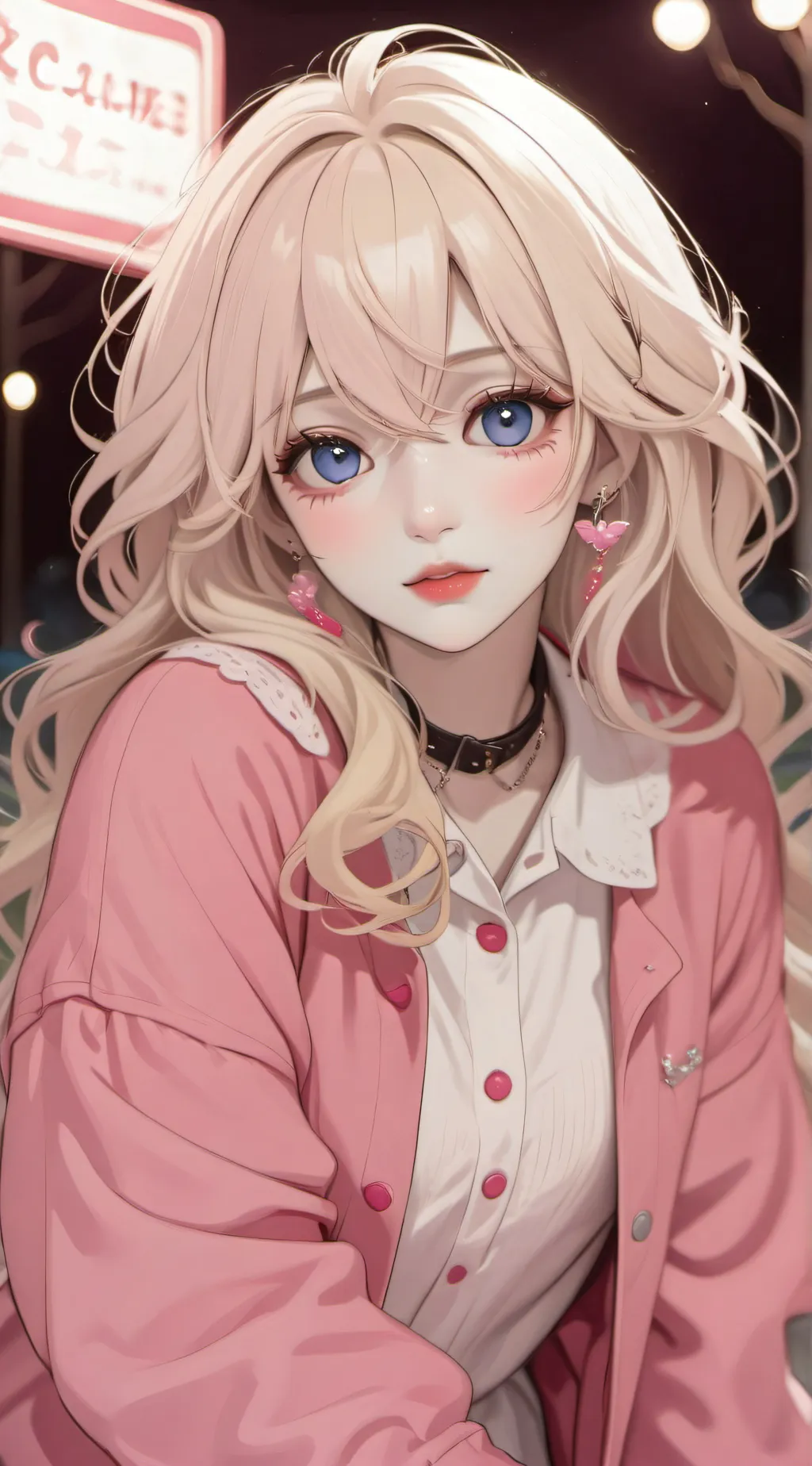 ai character: amy background