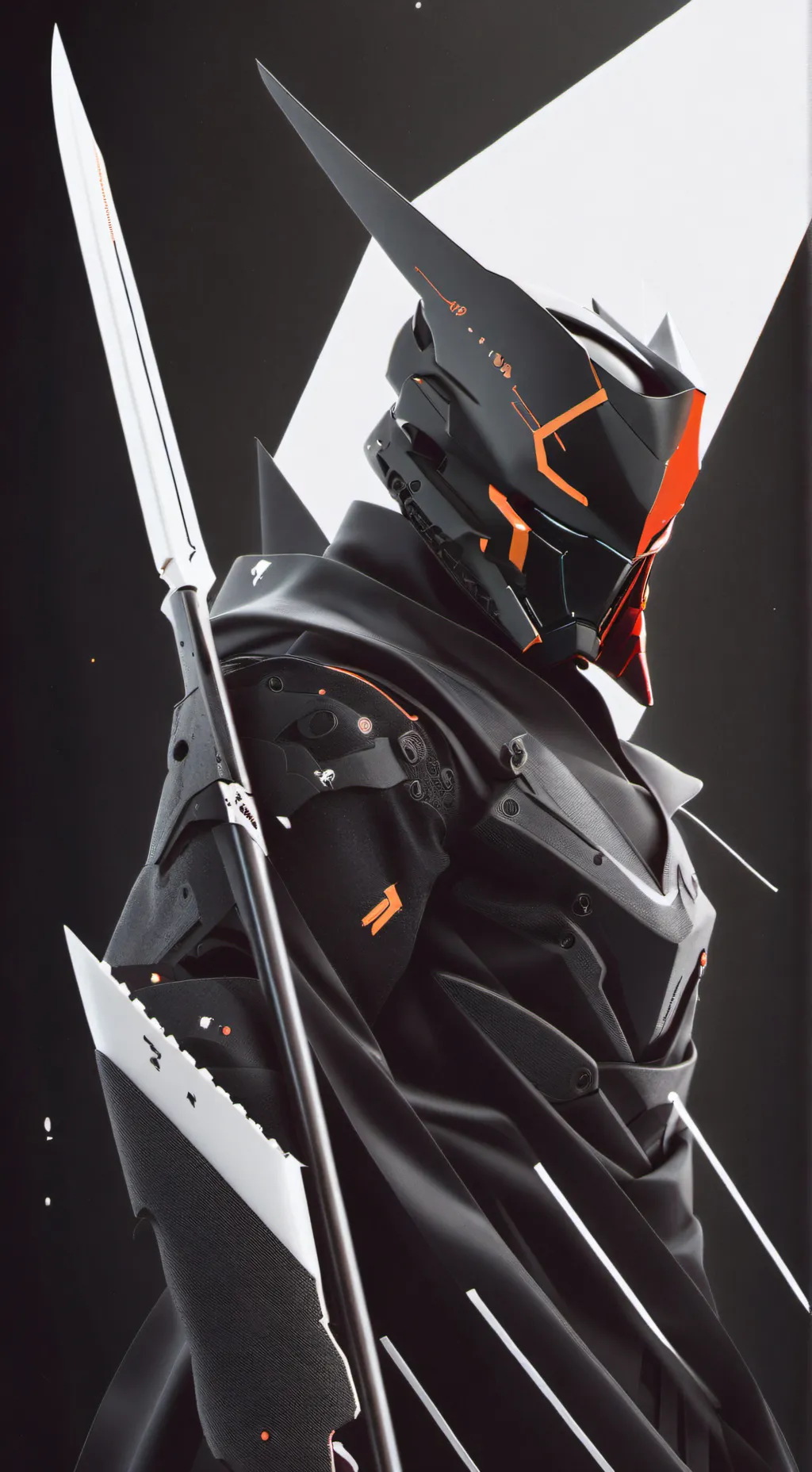 ai character: el caballero negro background