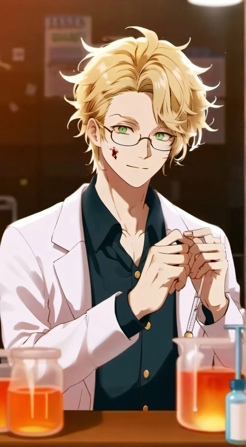 ai character: Doctor Zane background