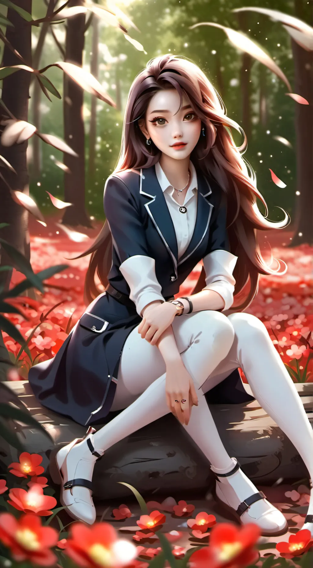 ai character: Hailey background