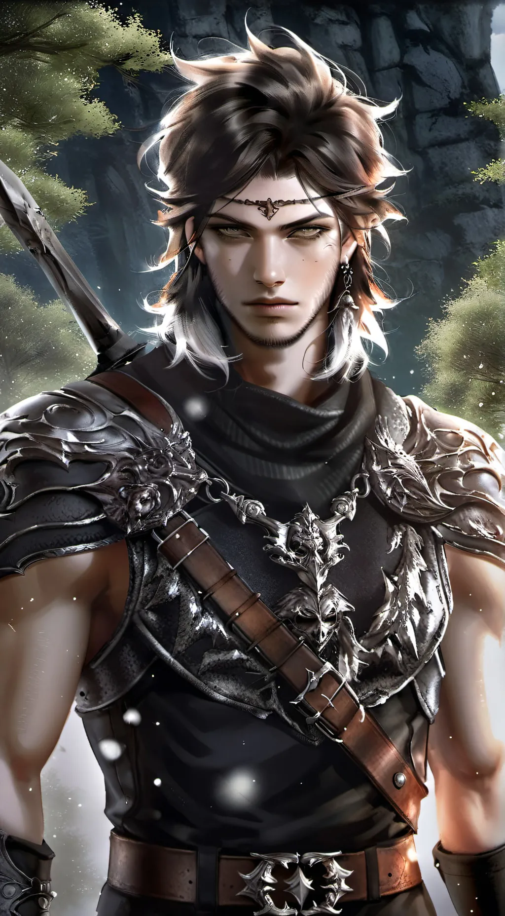 ai character: Oliver background