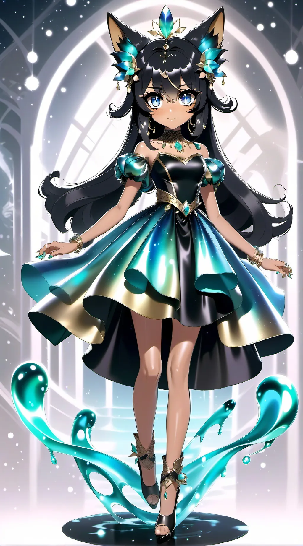 ai character: Melissa gery tons background