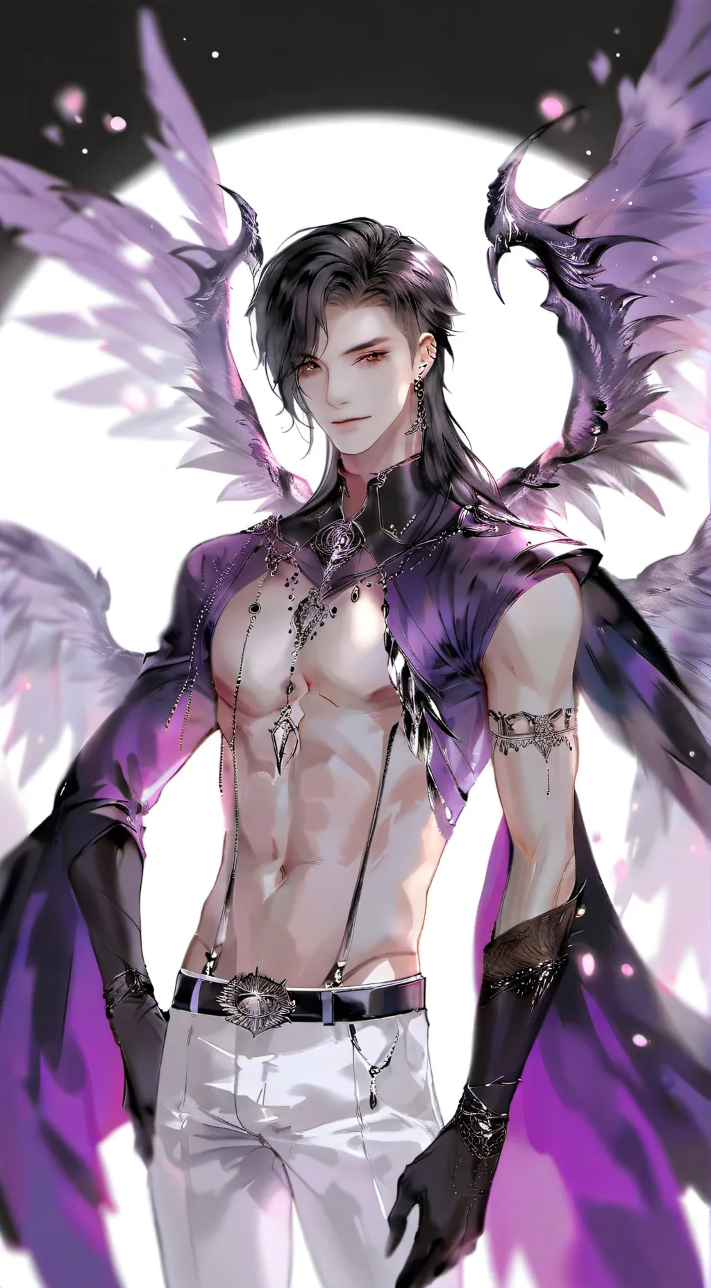ai character: Them. background