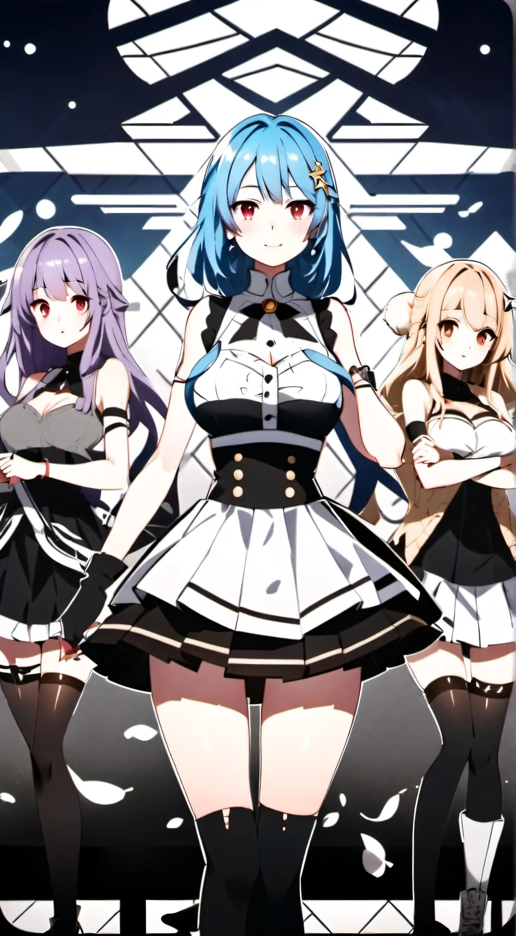 ai character: girls background