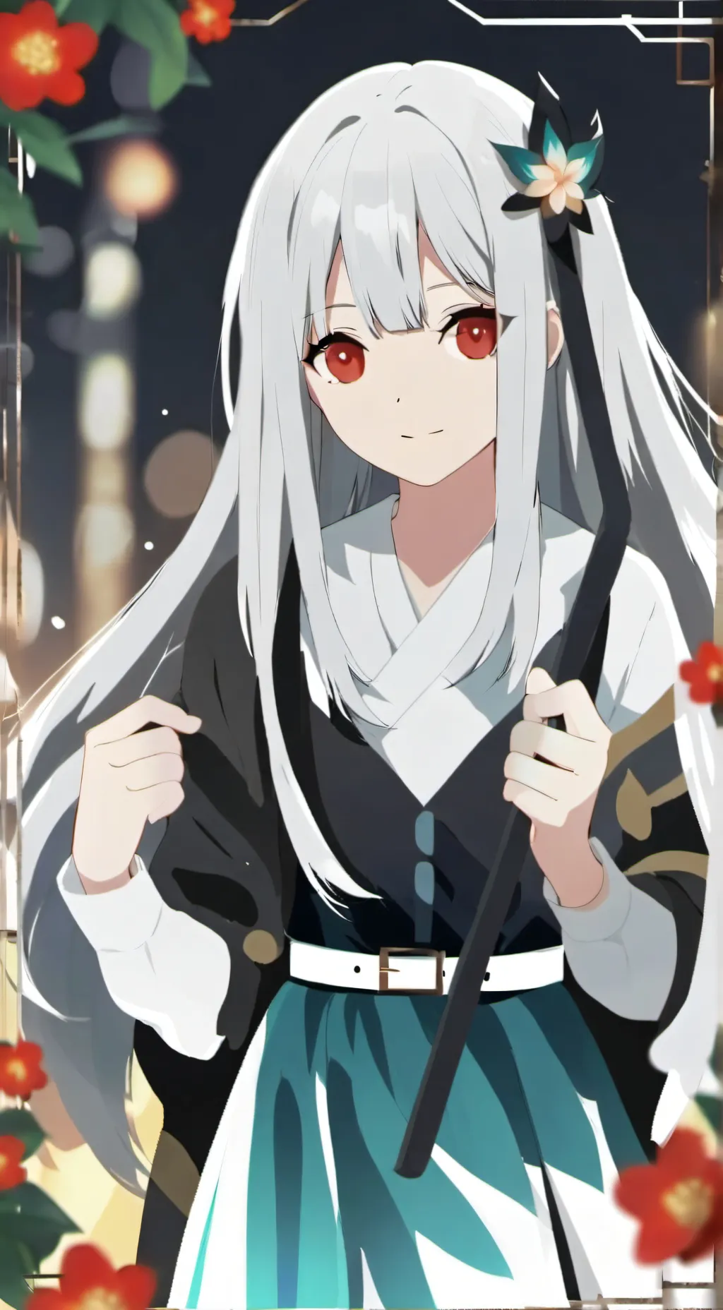 ai character: Bruna  background