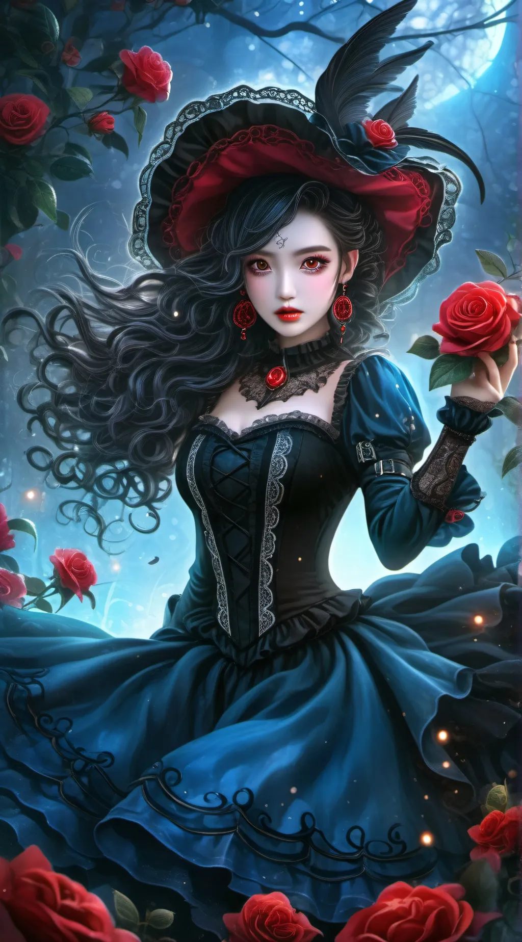 ai character: Eveline background