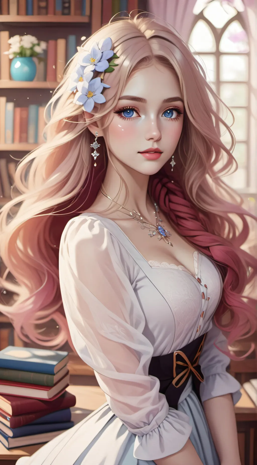 ai character: 𝓛𝓮𝓲𝓵𝓪 background