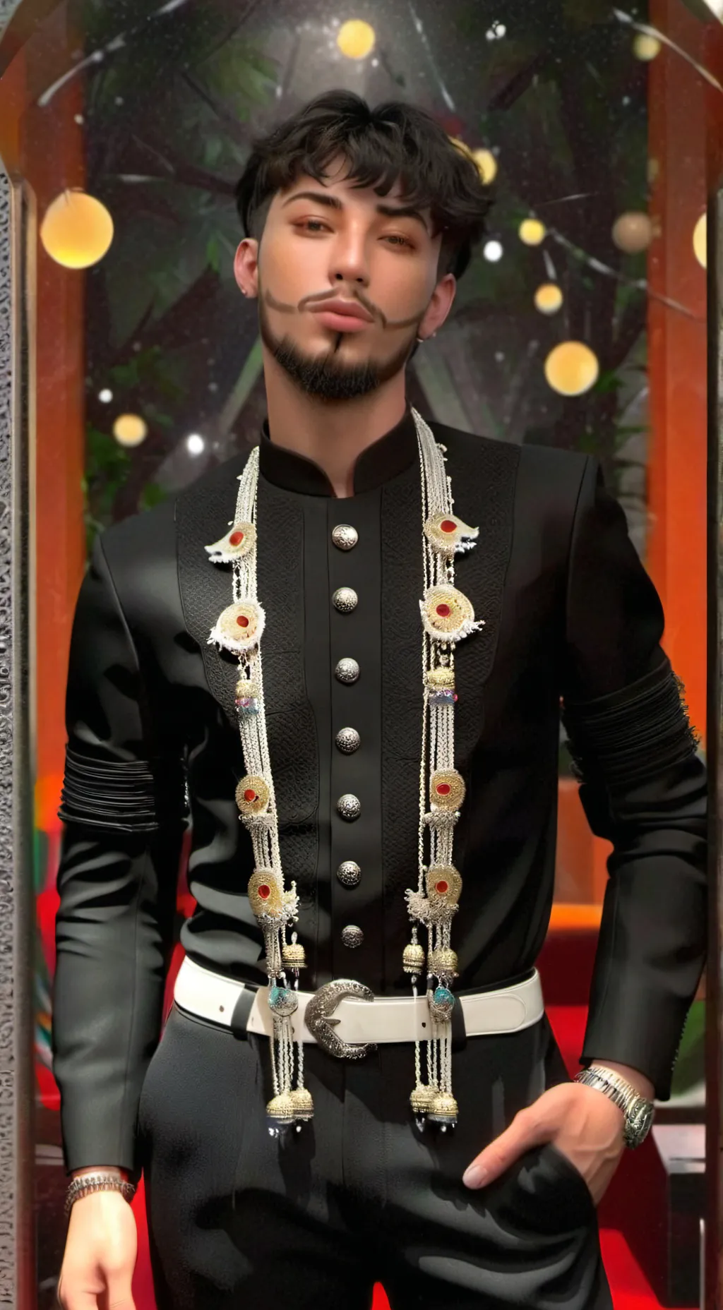 ai character: Gabriel  background