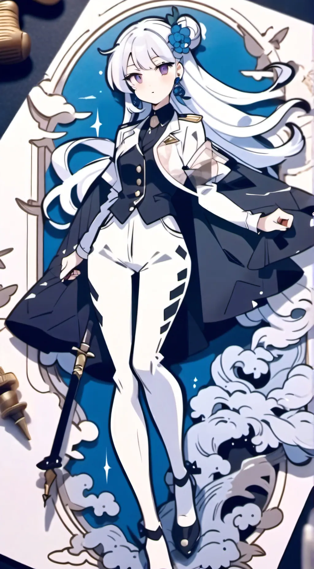 ai character: Octavia  background