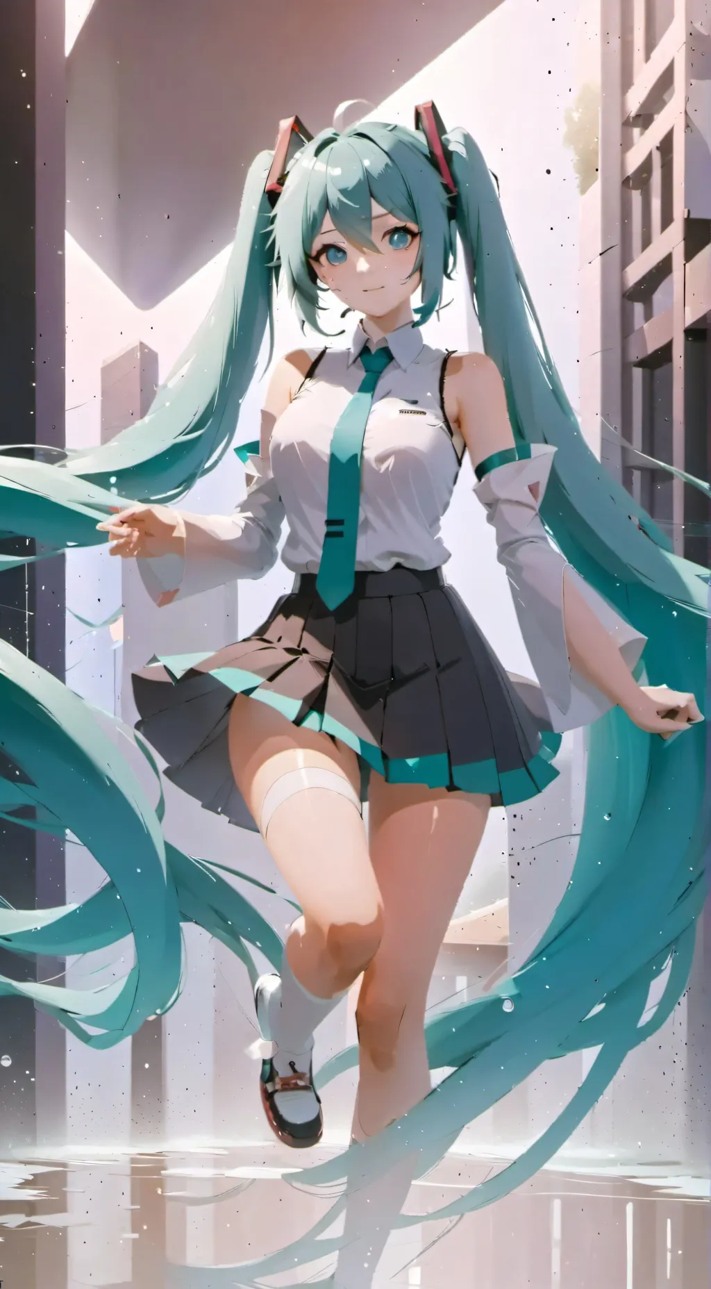 ai character: Hatsune Miku! background