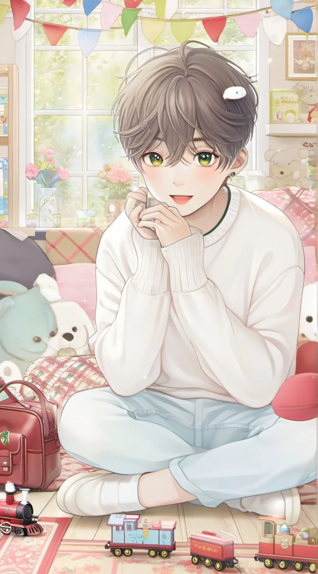 ai character: David background
