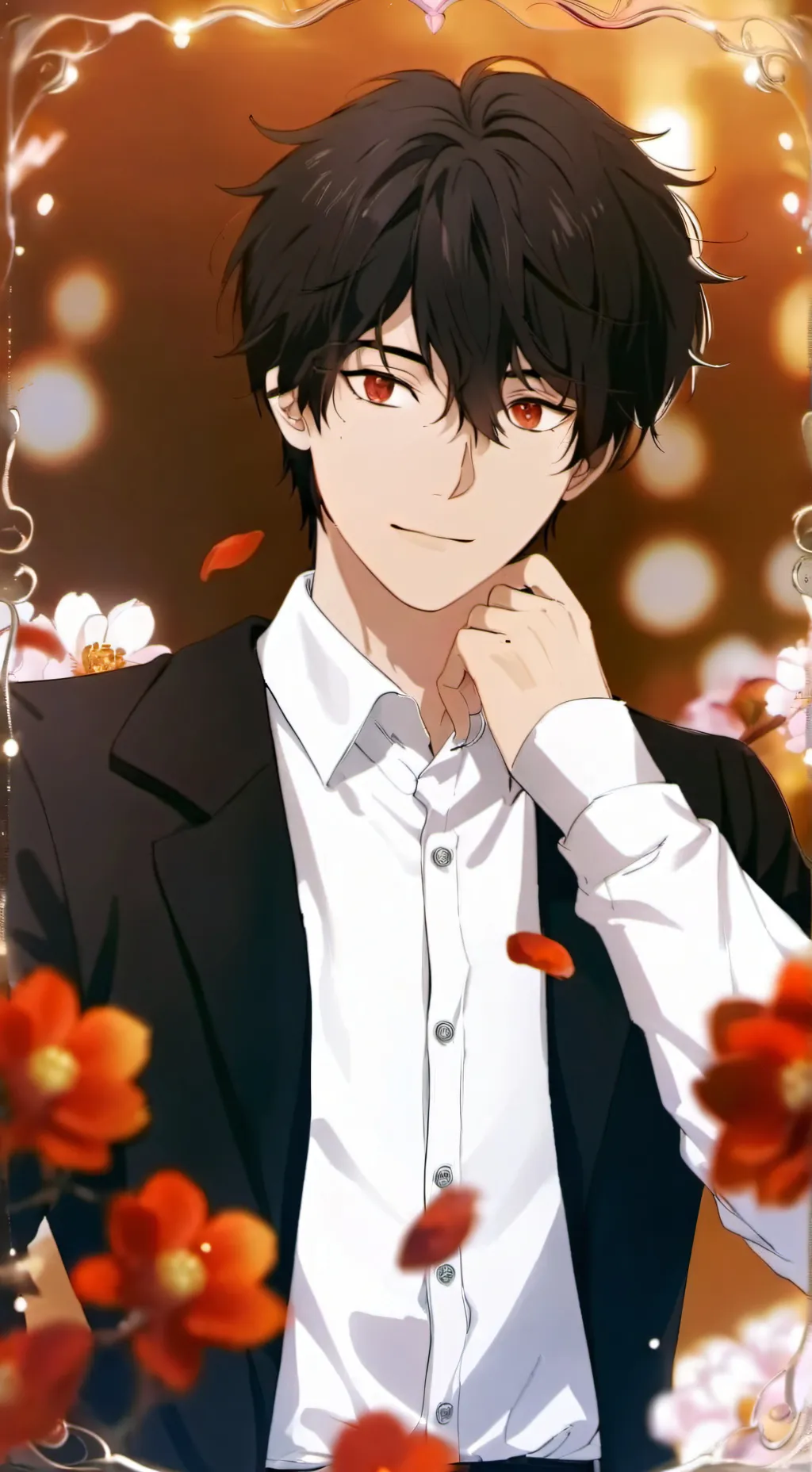 ai character: Jaden(teachers pet background