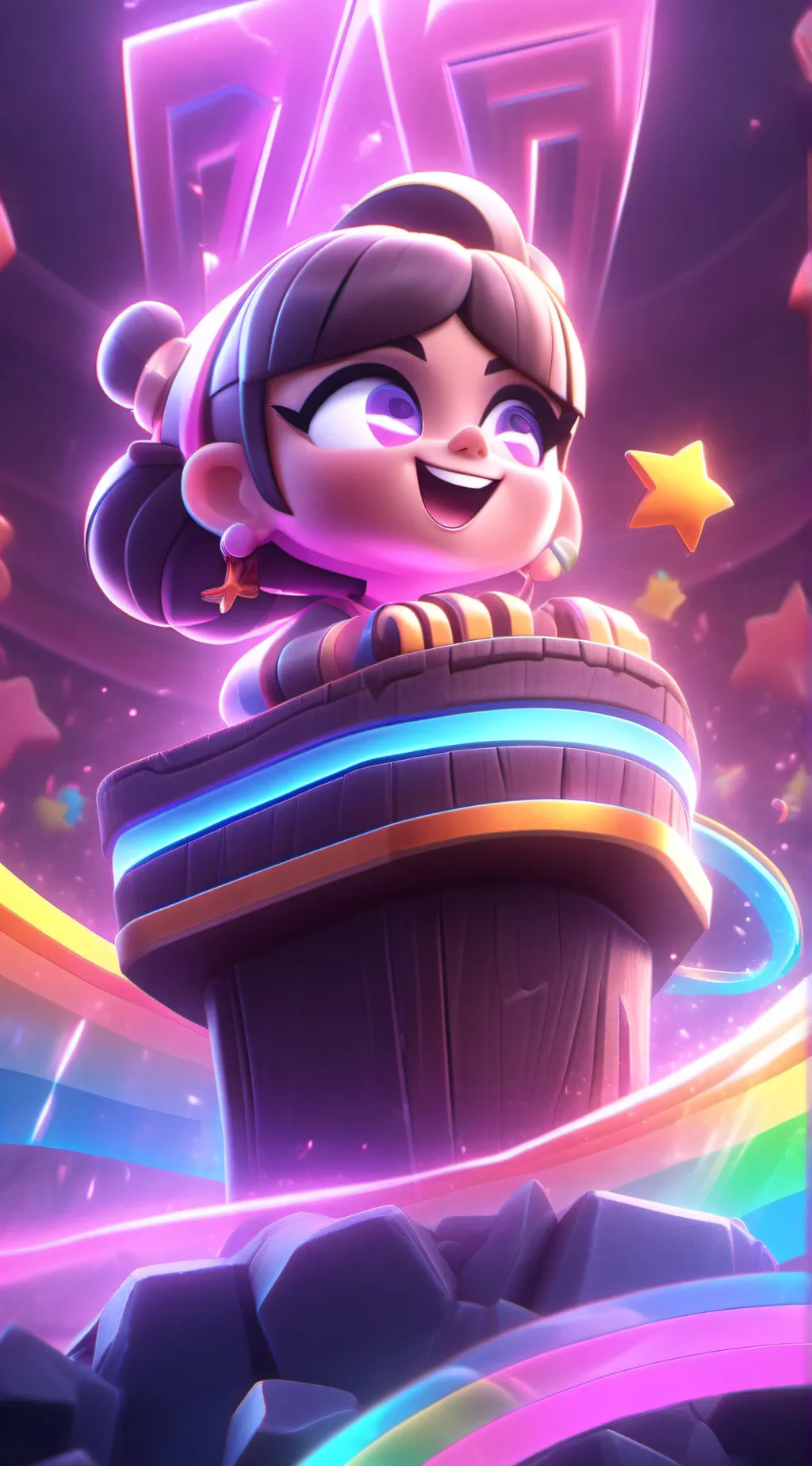 ai character: billie bust up background