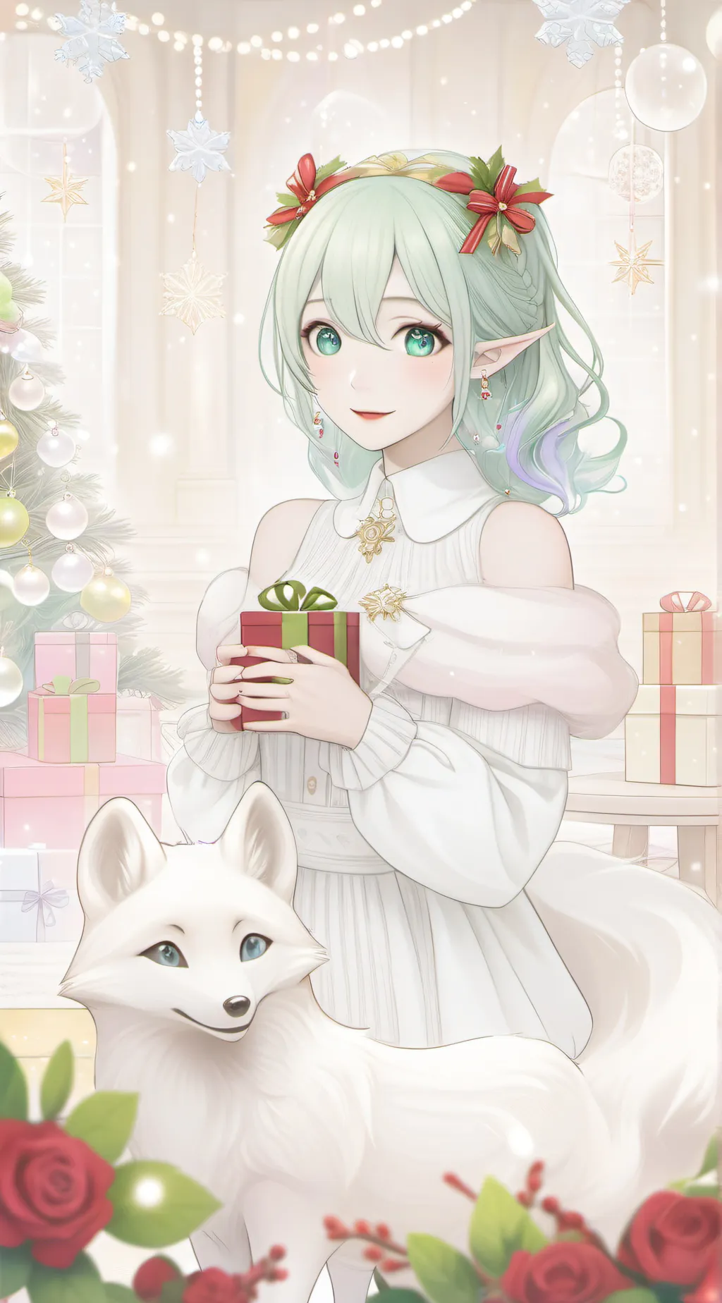 ai character: January  background