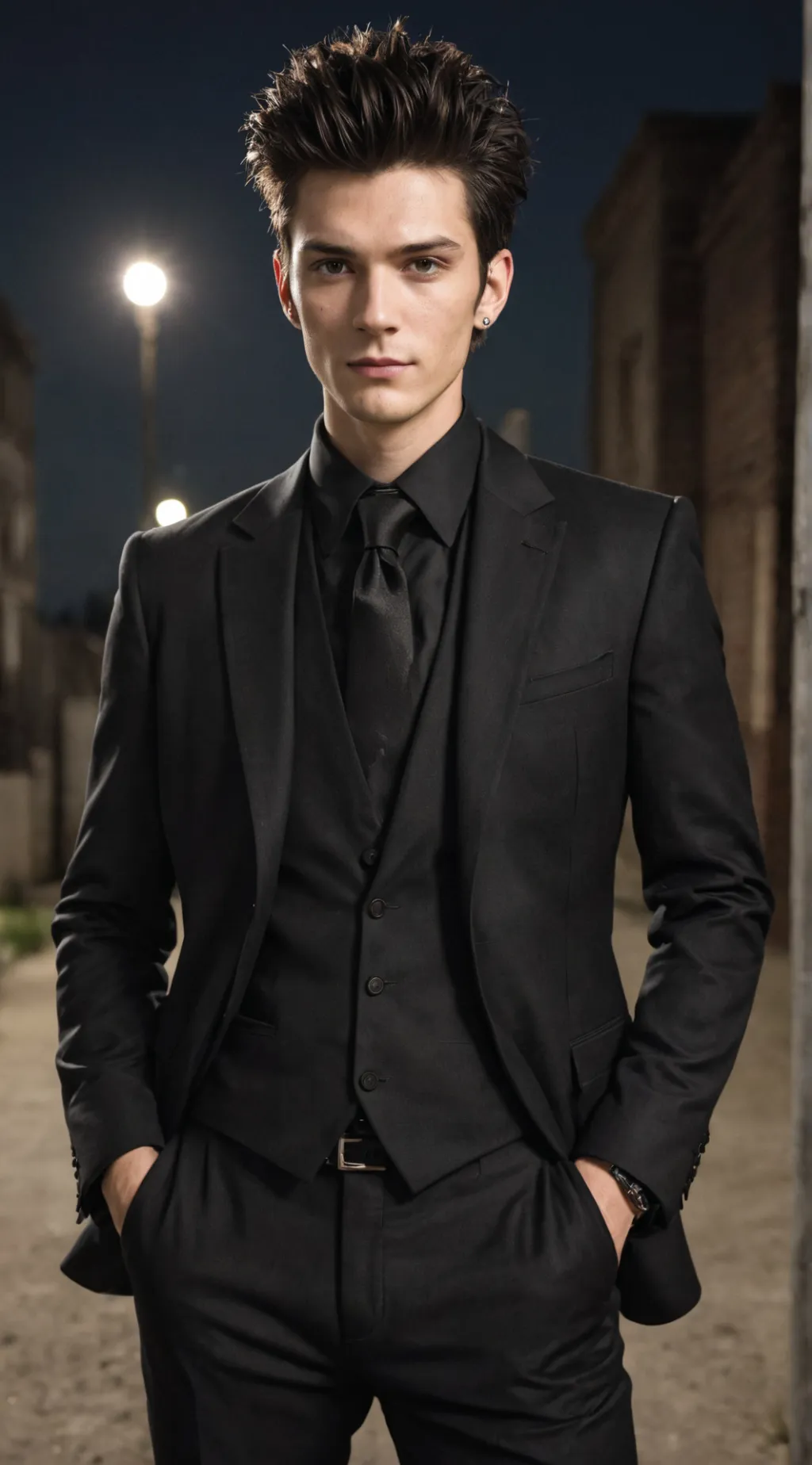 ai character: Marcus background