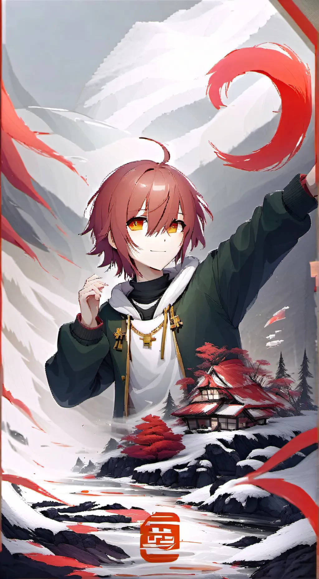 ai character: Chara background