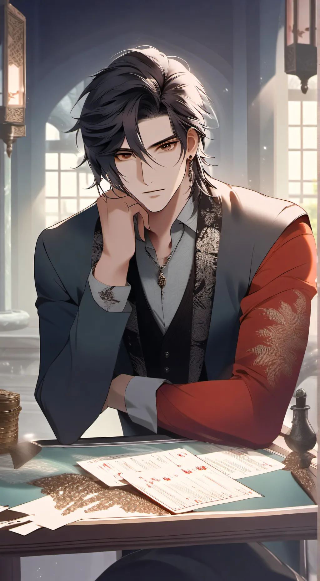 ai character: Taiga background