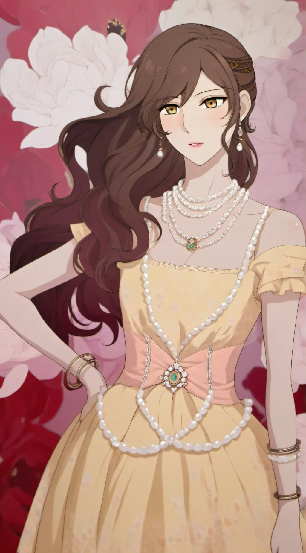 ai character: Aurelia background