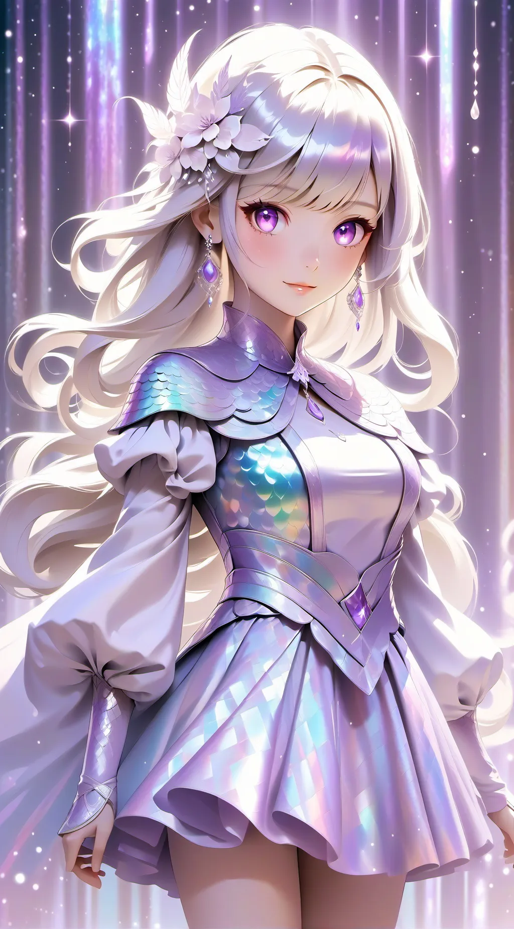 ai character: milly background