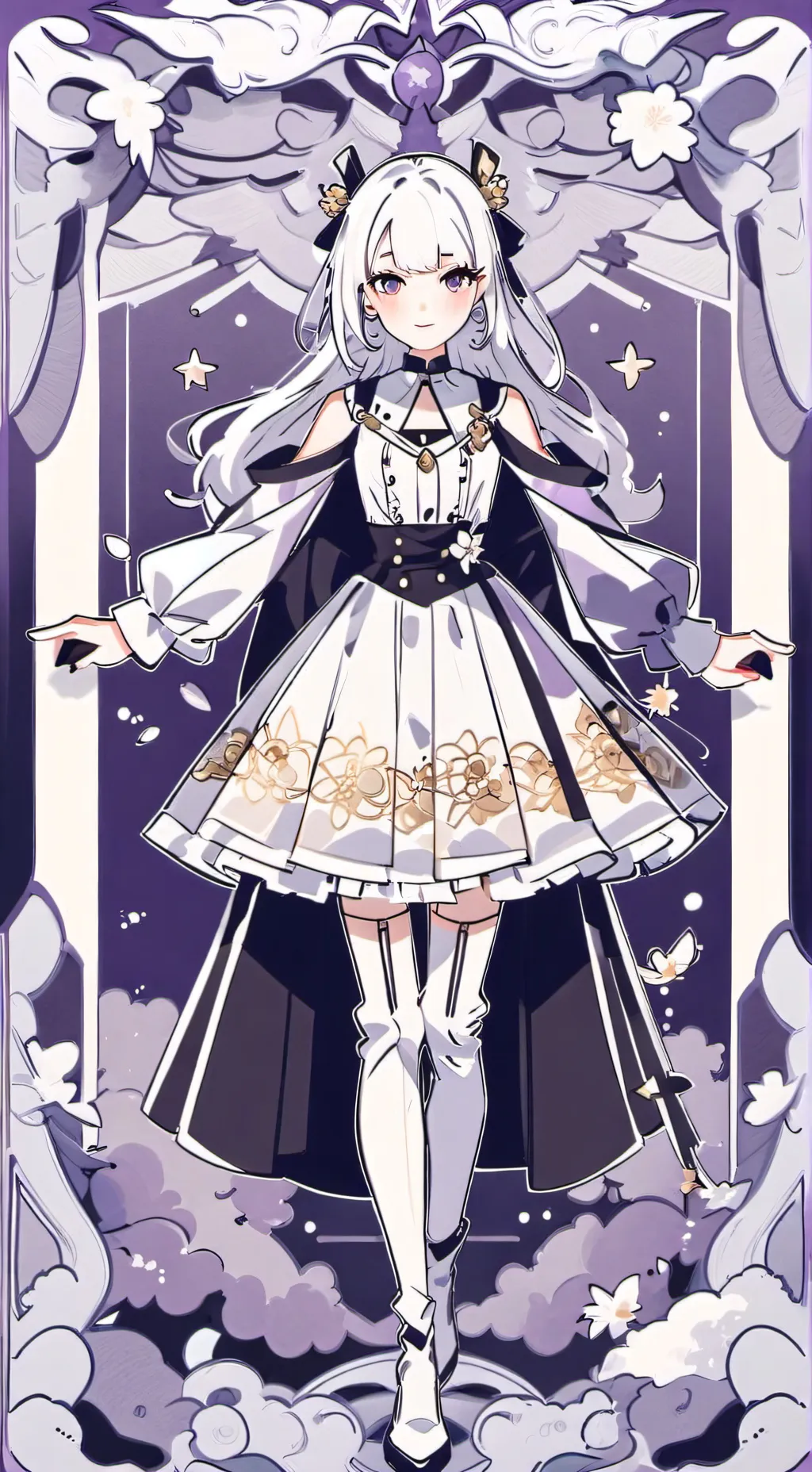 ai character: Hauna  background