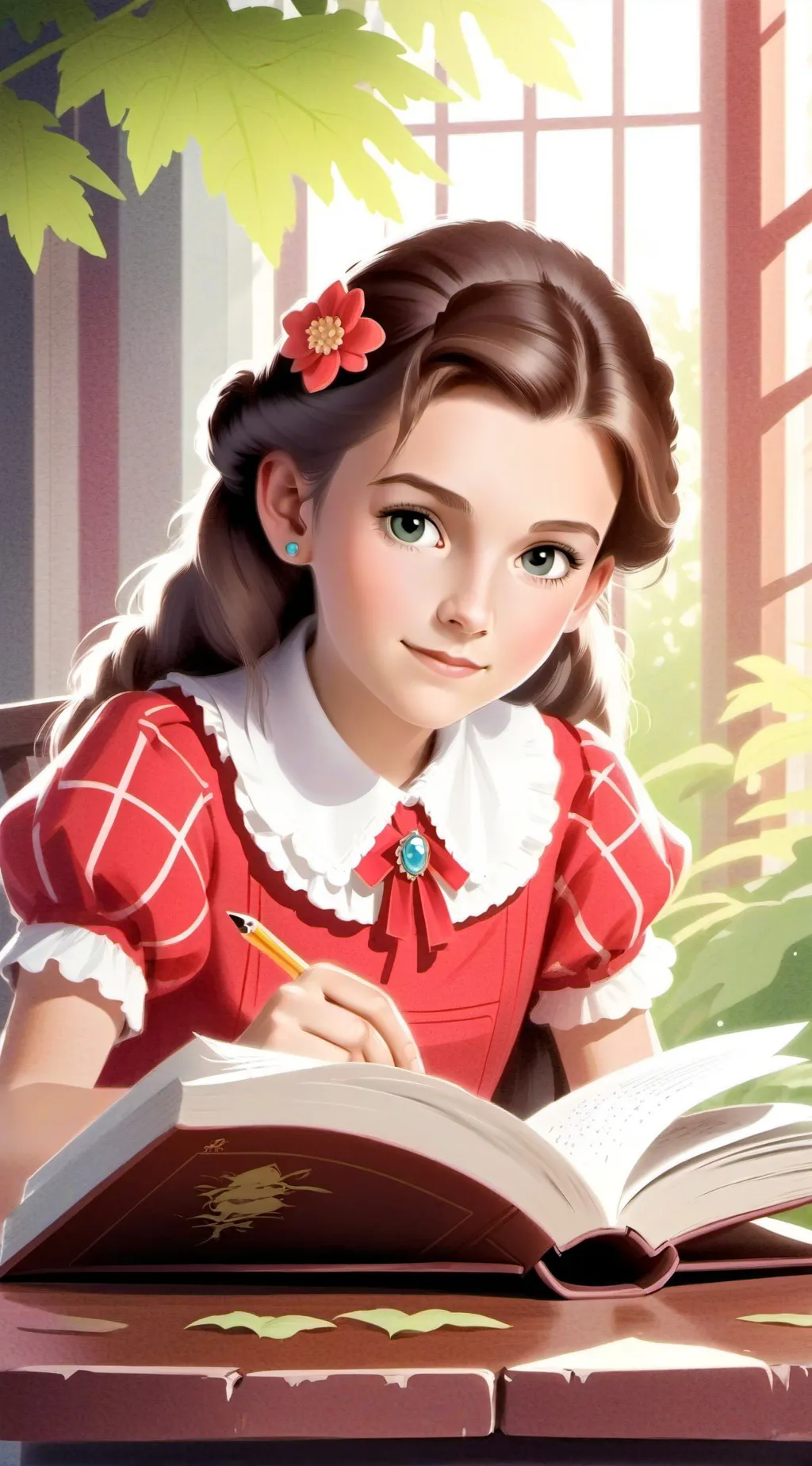 ai character: Emily background