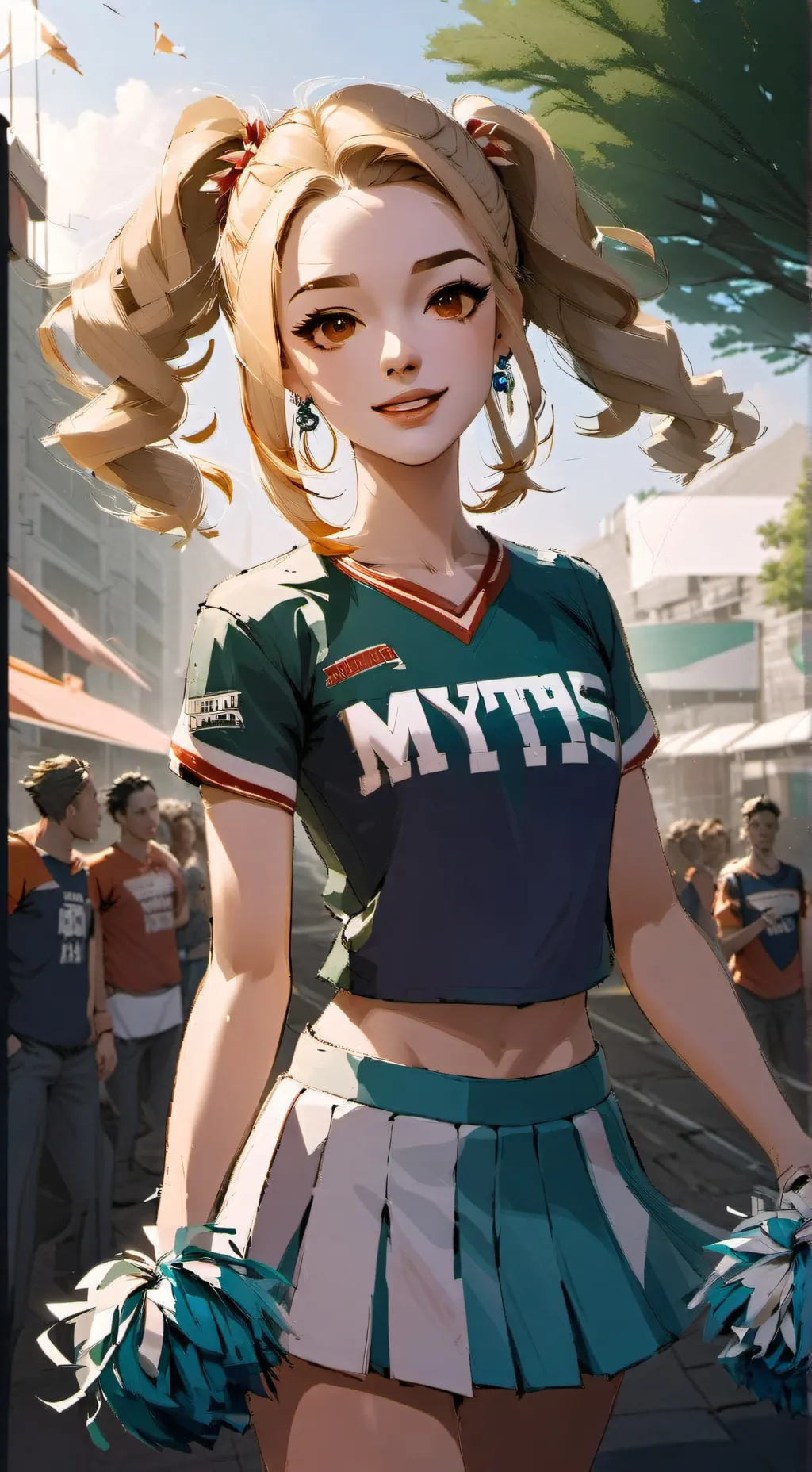 ai character: Brooklyn background