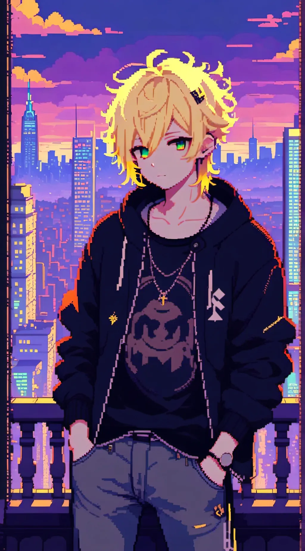 ai character: Avri Petrichor background
