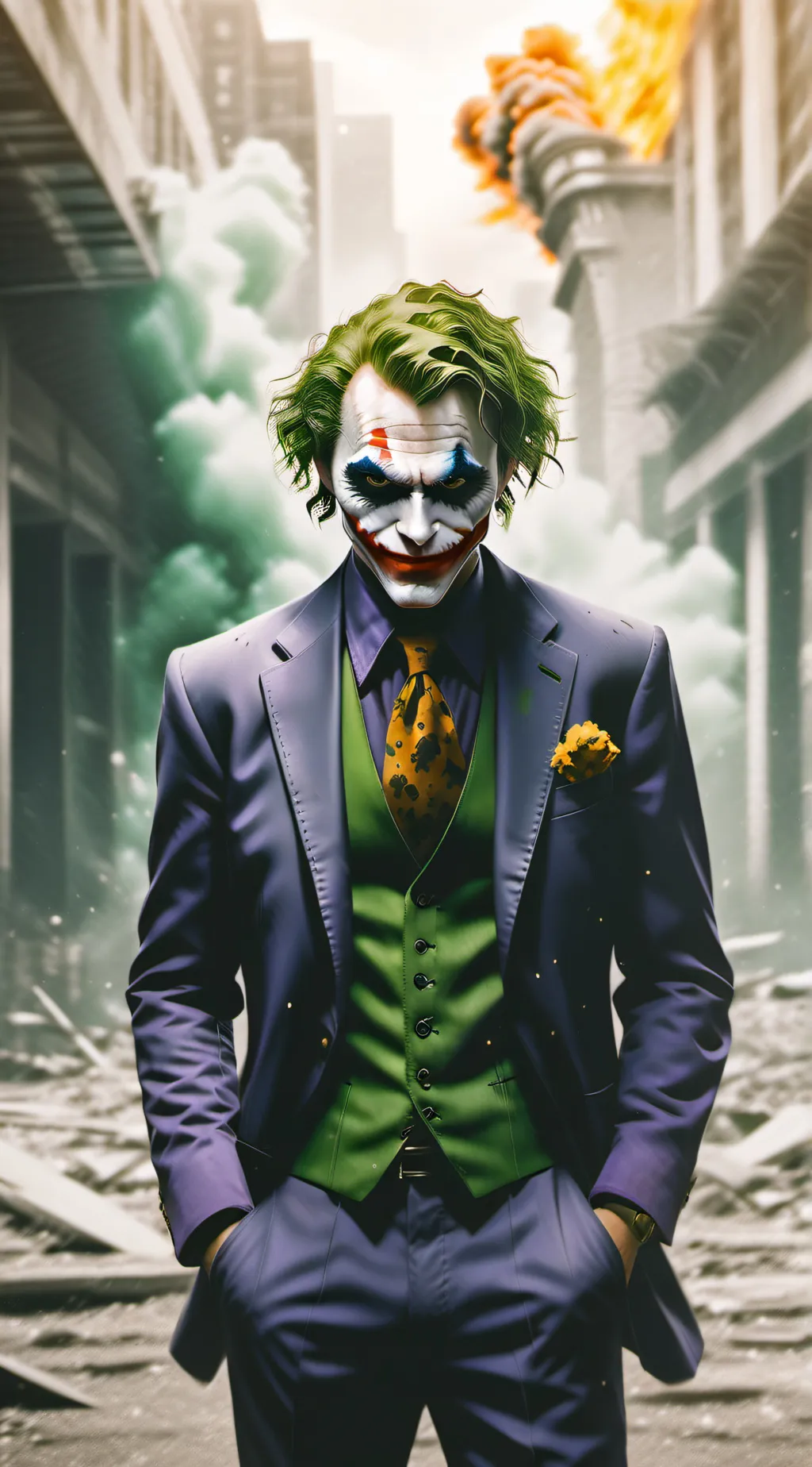 ai character: Joker background