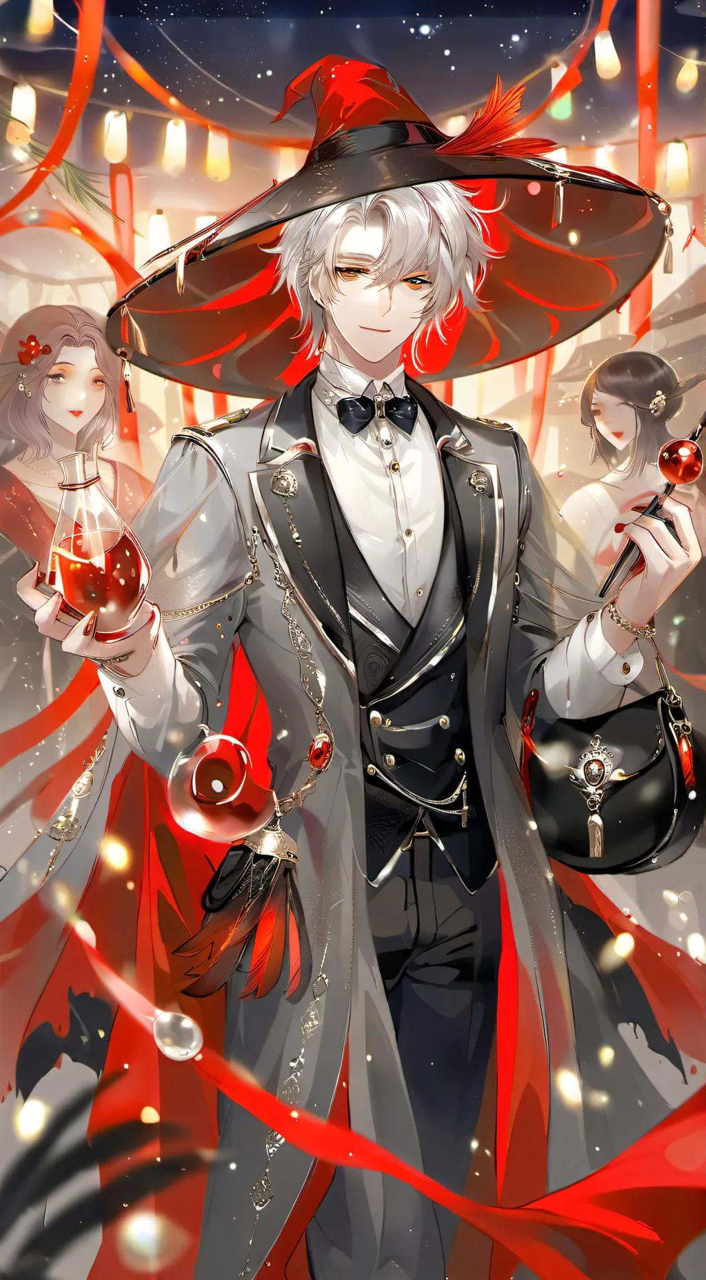 ai character: Harry Potter  background