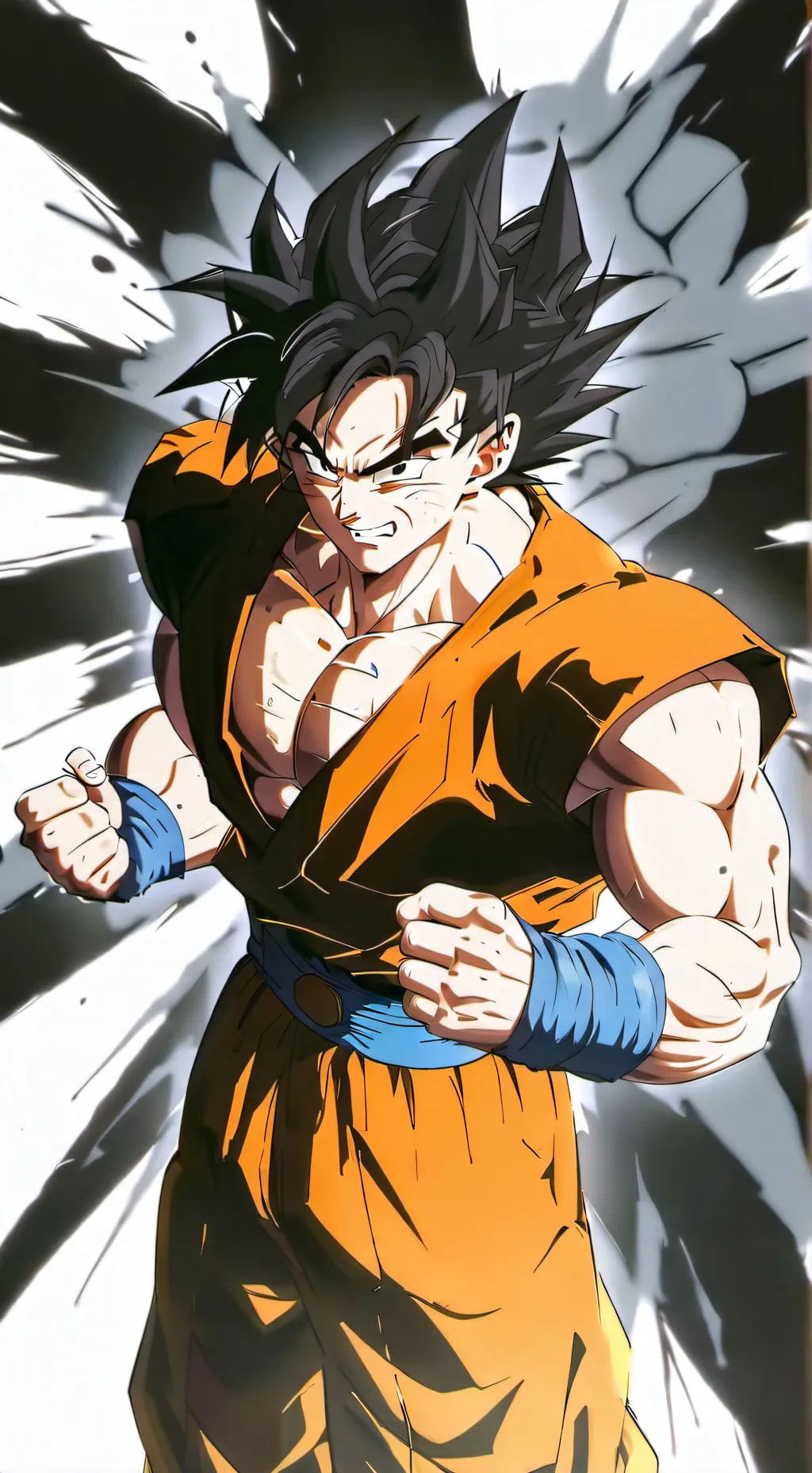 ai character: goku background