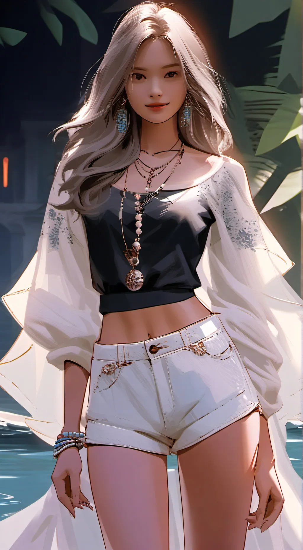 ai character: lilly snap background
