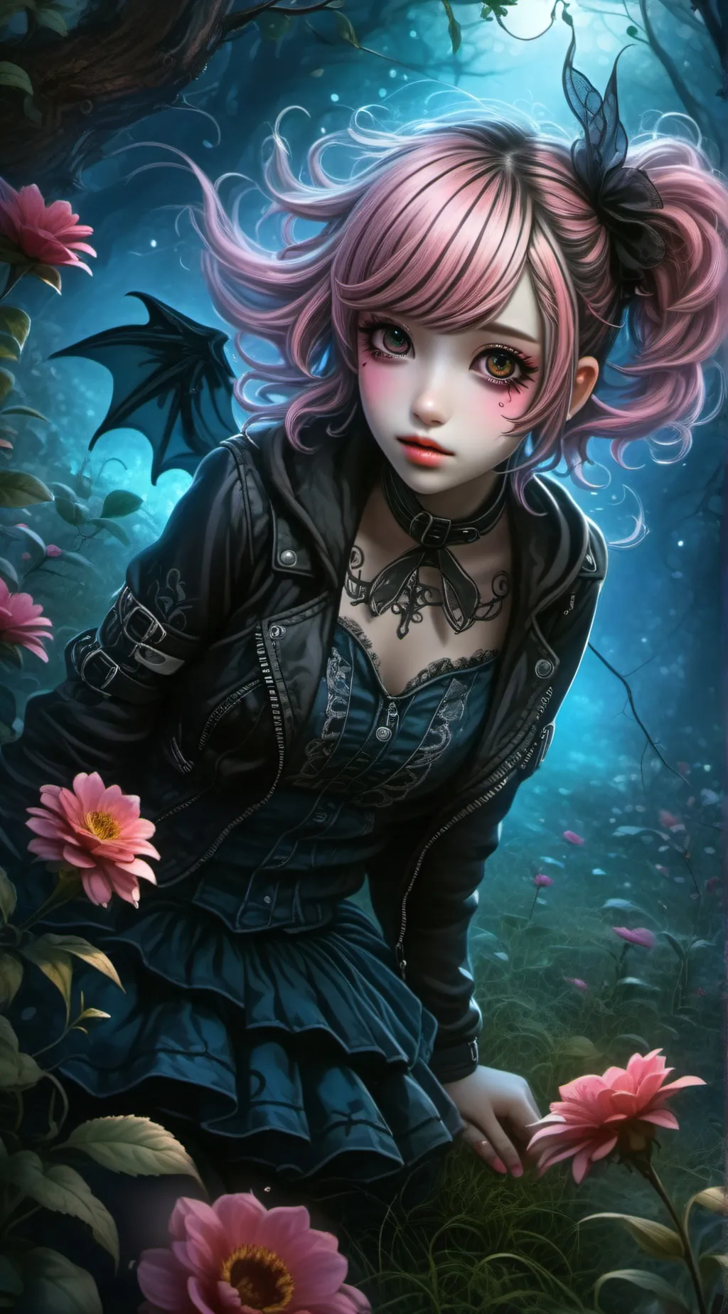ai character: Kina (bat) background