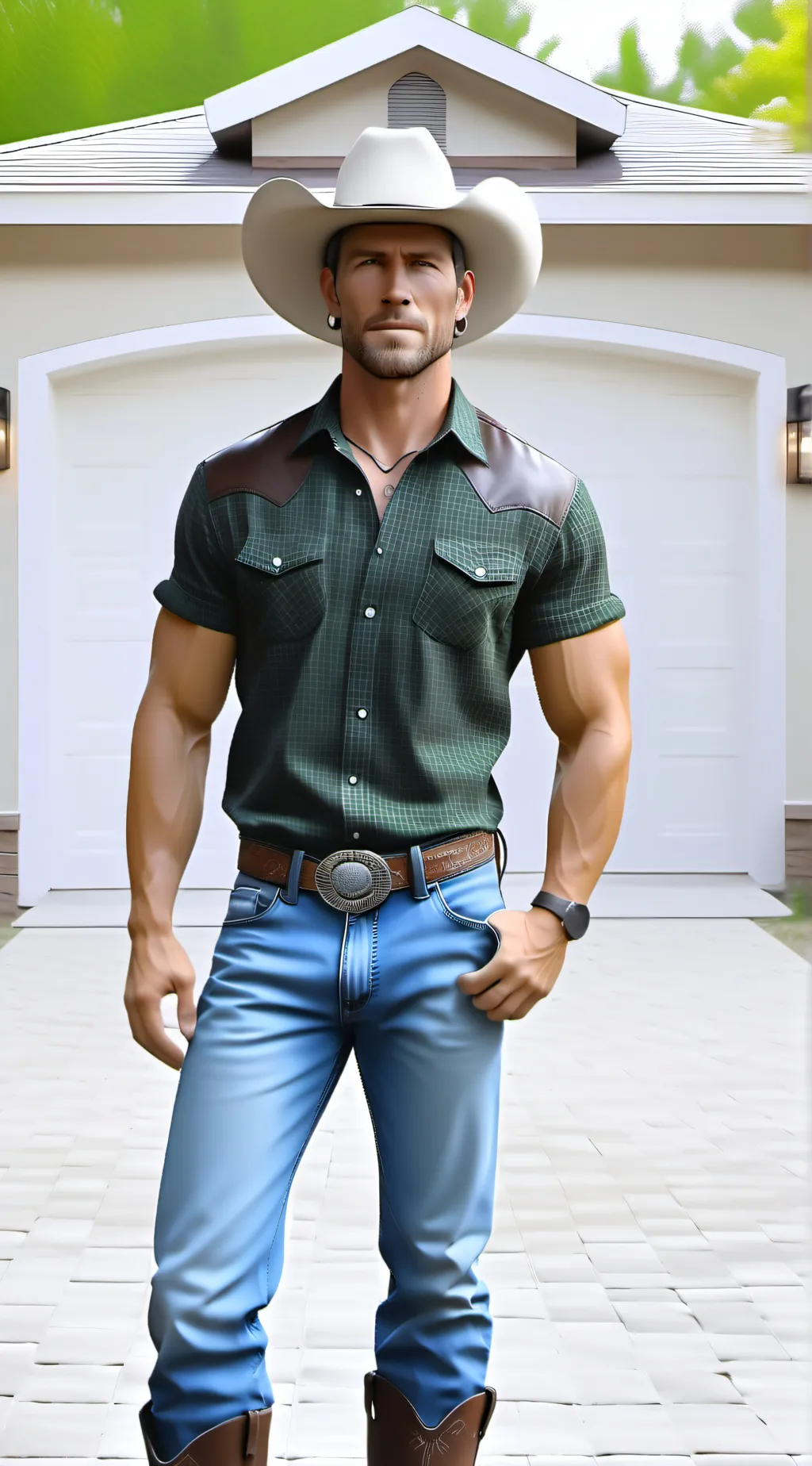 ai character: Andrew  background