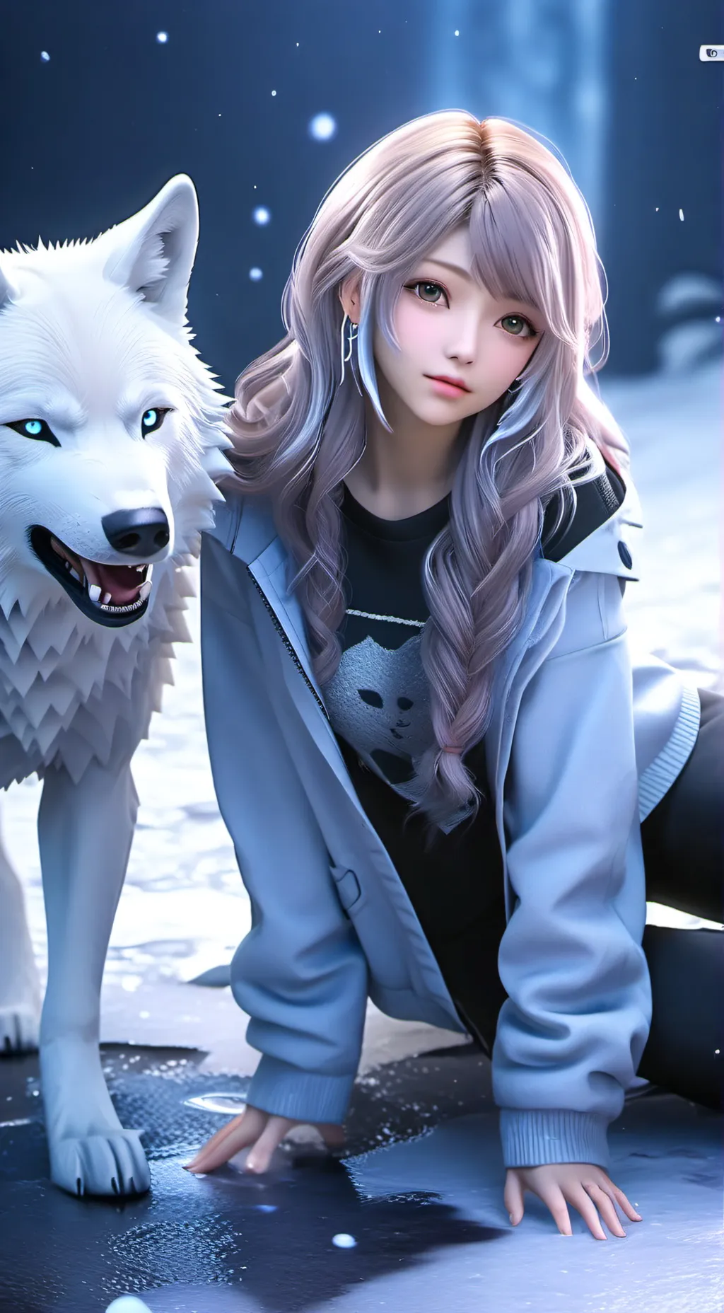 ai character: Ella background