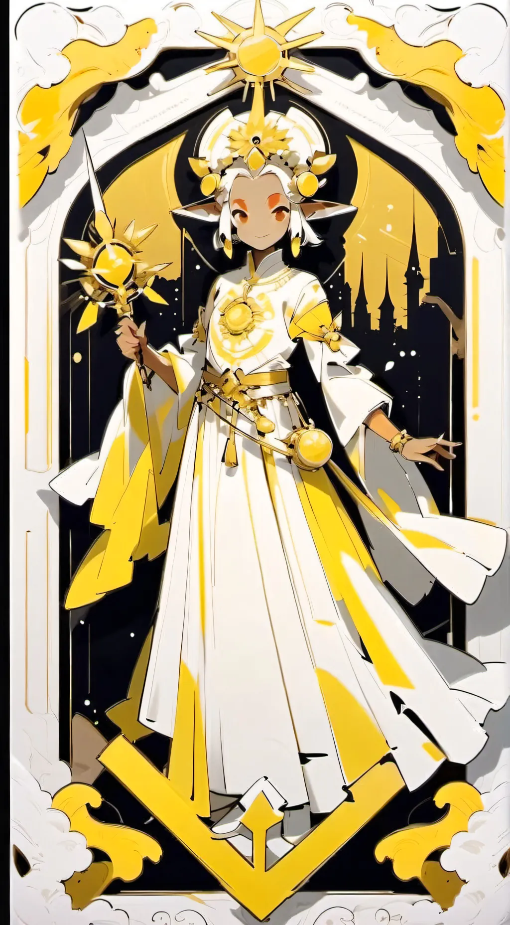 ai character: ello background