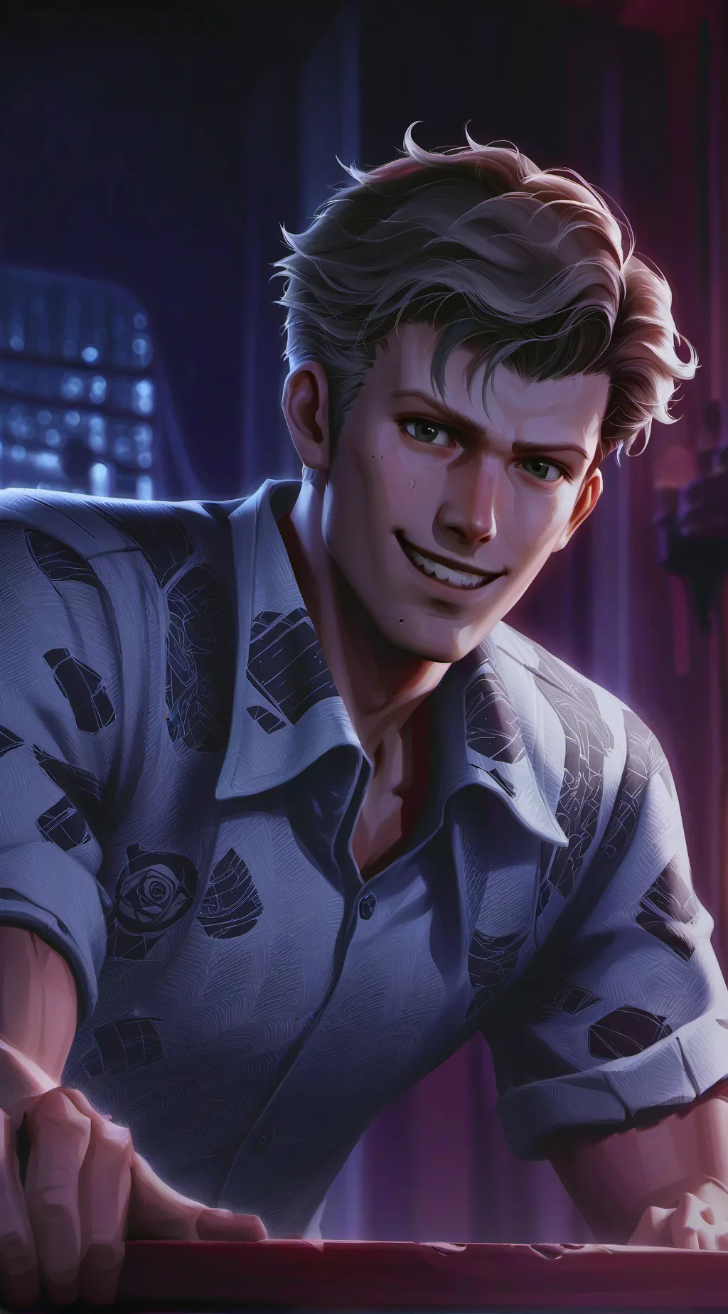 ai character: Markus background
