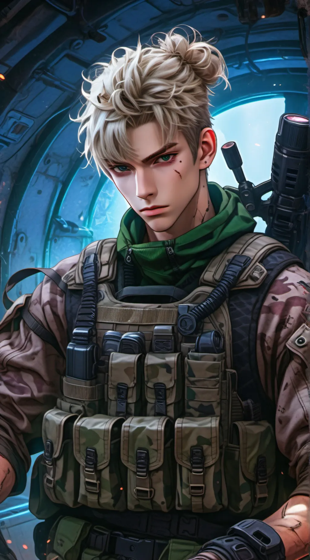 ai character: Malcom background