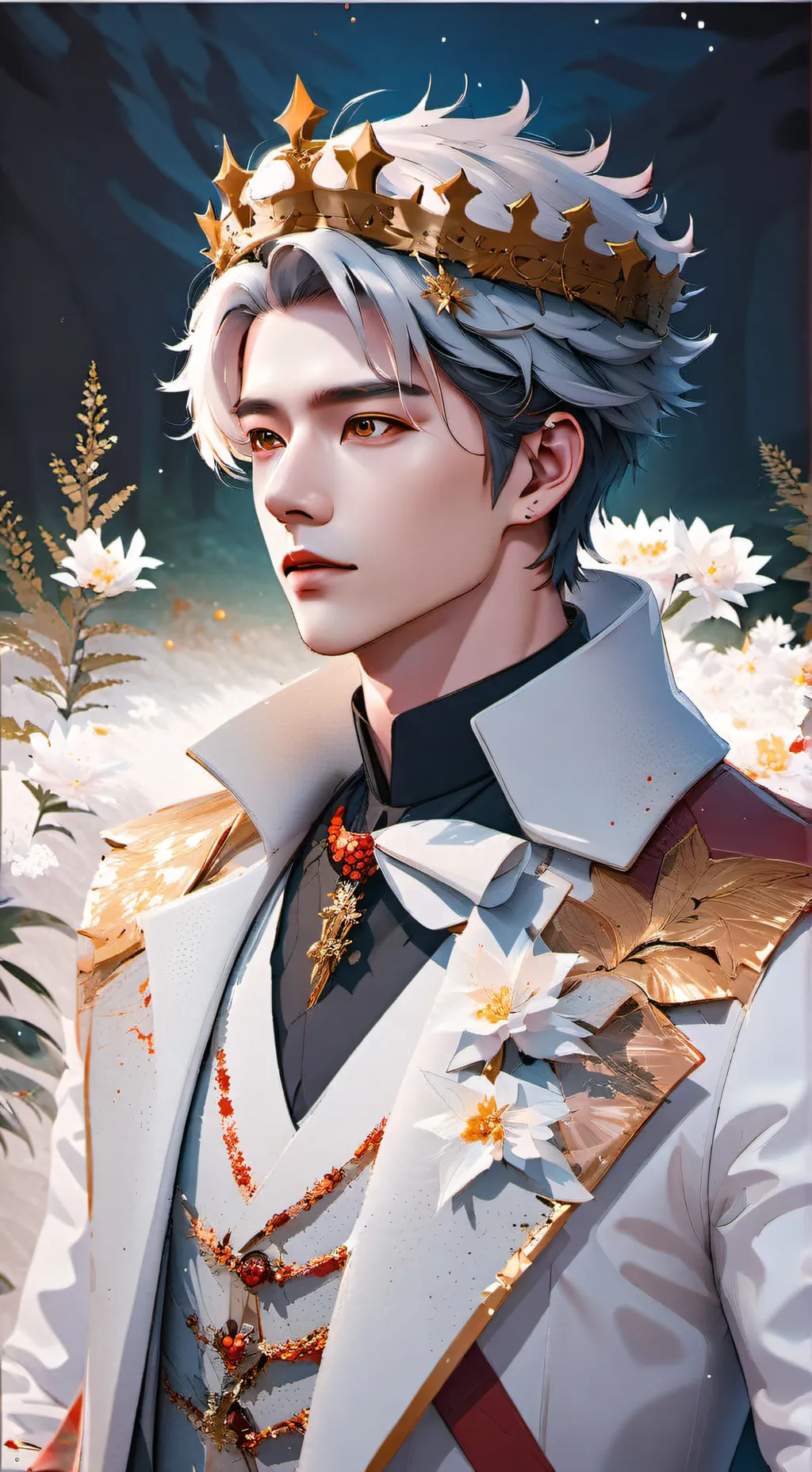 ai character: King of roaster  background