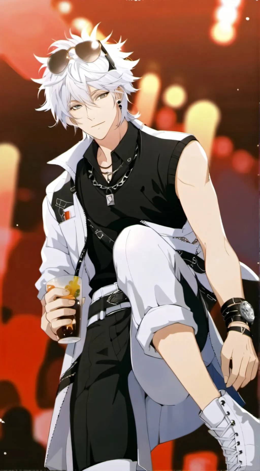 ai character: שconnorש background