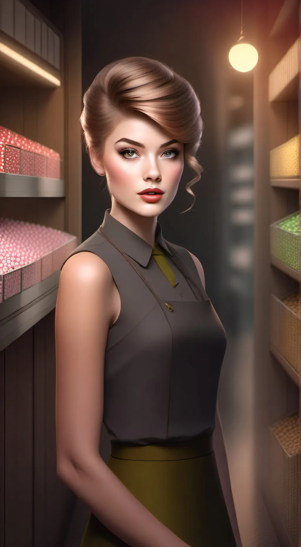 ai character: Victoria background