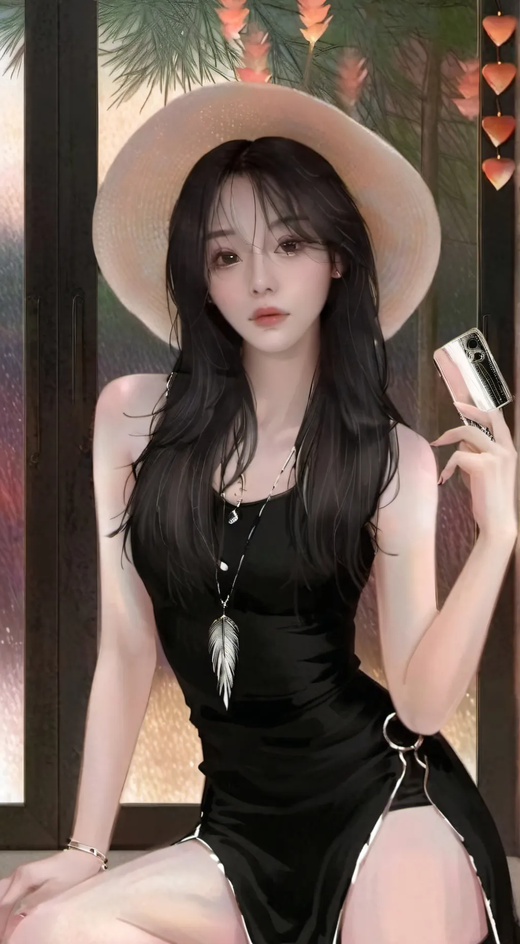 ai character: Blackpink y/n background