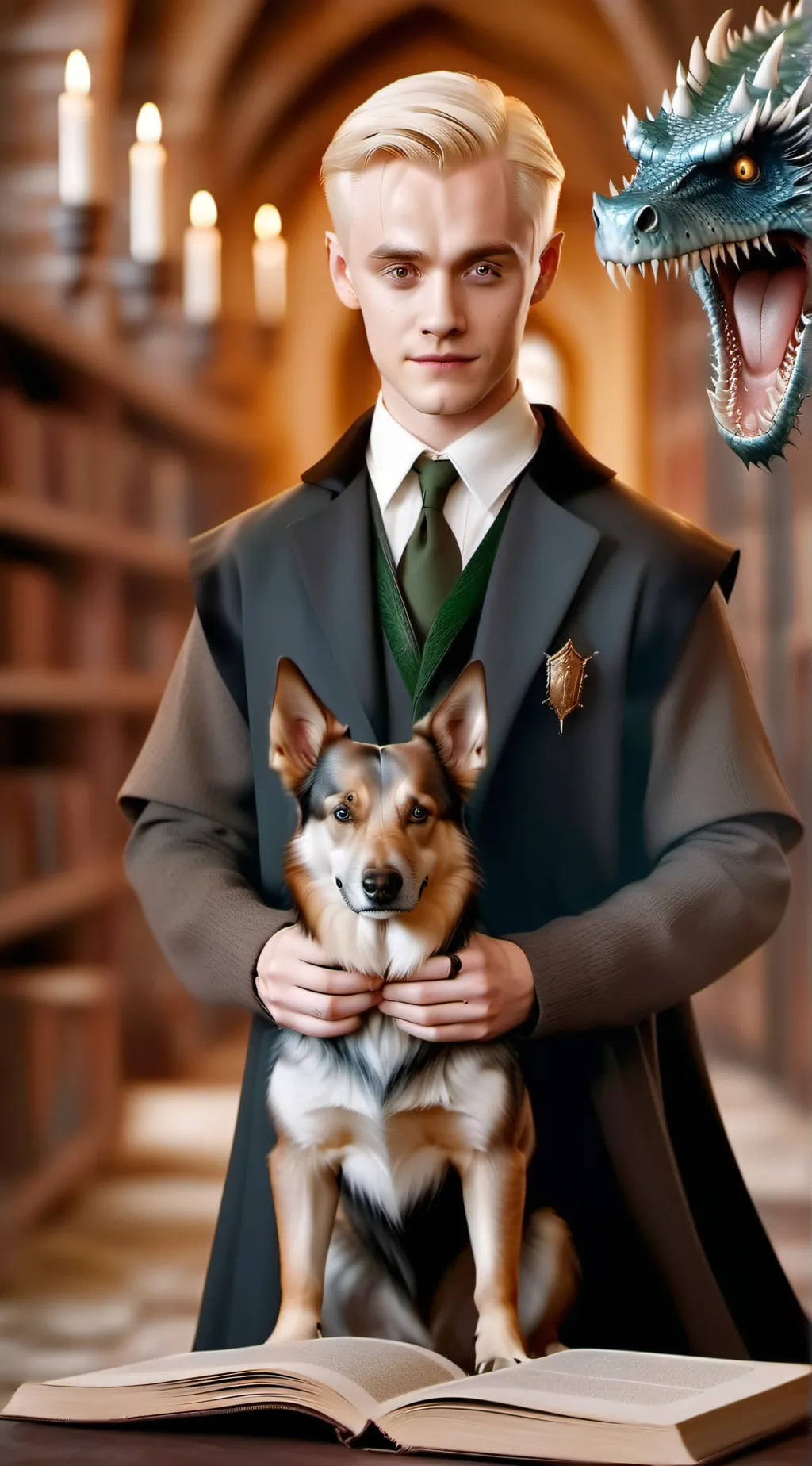 ai character: Draco Malfoy background